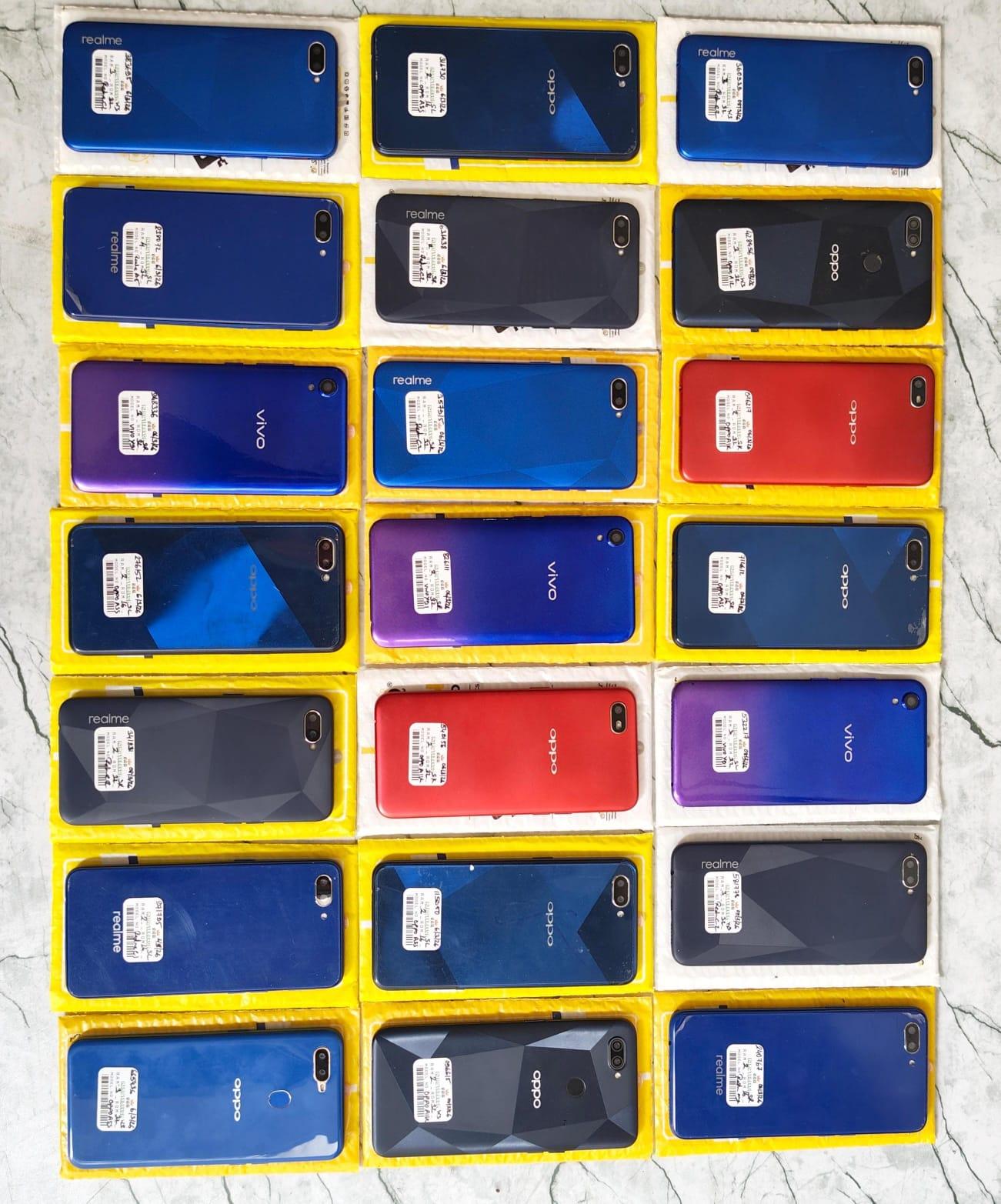QC Passed Mix Mobile Lot (21 Pcs) – Tested Second Hand Smartphones | Best Wholesale Price